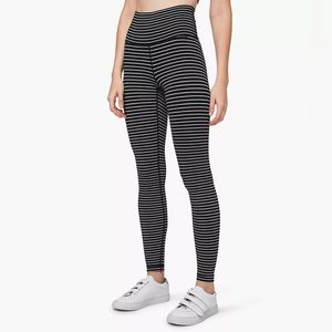 Lululemon striped leggings, size 4